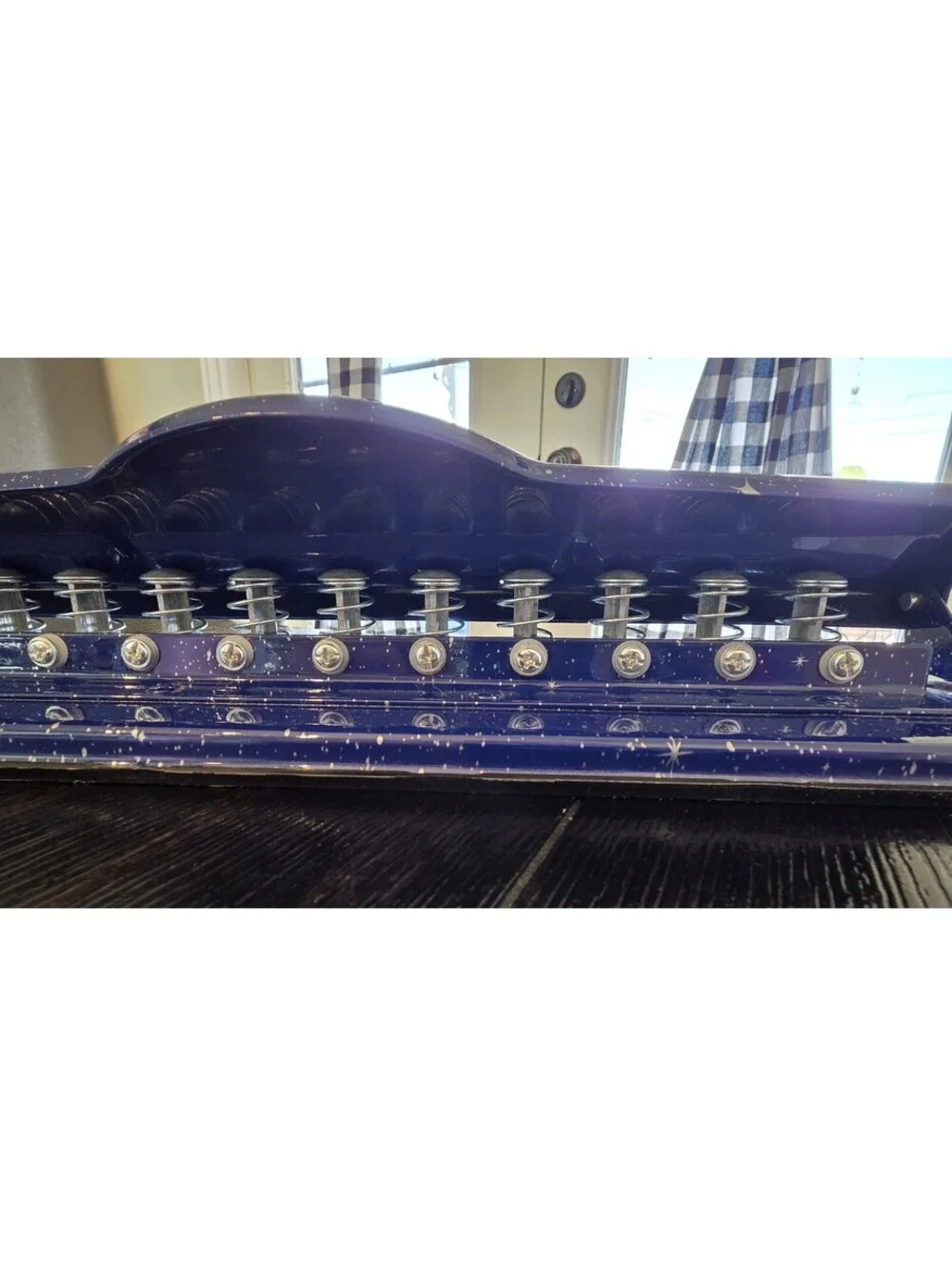 Happy Planner Big Punch Celestial Blue 11 Hole Mushroom Punch EUC